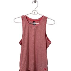 The North Face light pink athletic tank top size M in great condition